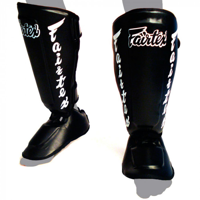 Защита голени Fairtex SP7 black L