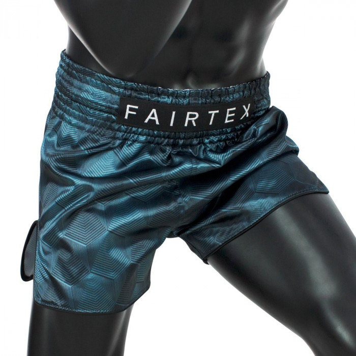 Шорты для бокса Fairtex BS1902 (аква) 2XL