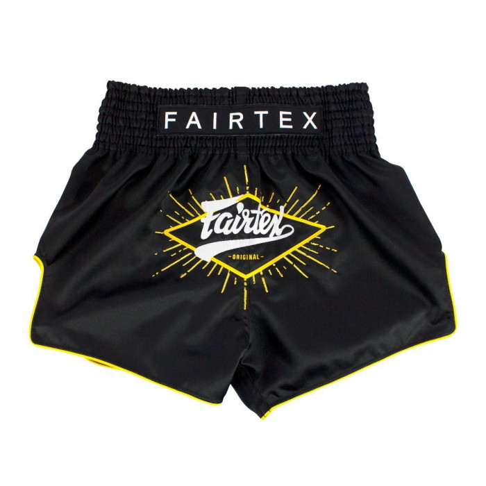 Шорты для бокса Fairtex BS1903 (черный-золотой) 2XL