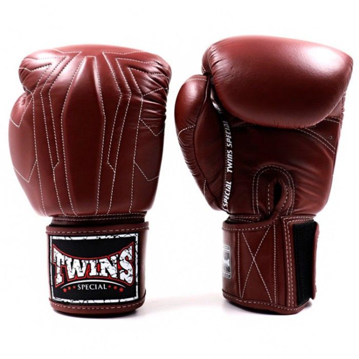 Боксерские перчатки Twins Special BGVL14 Dark Brown 14 oz