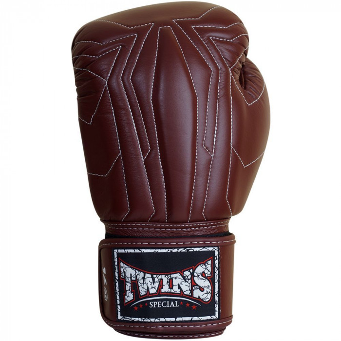 Боксерские перчатки Twins Special BGVL14 Dark Brown 14 oz
