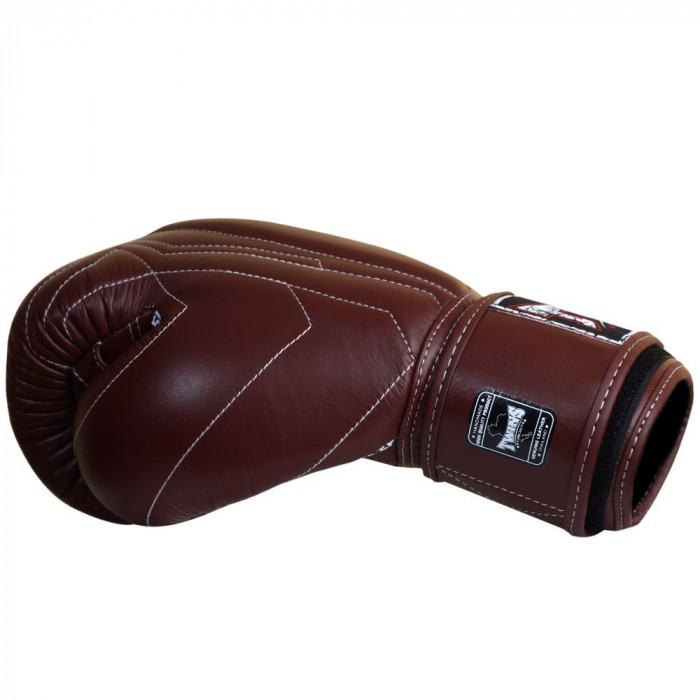 Боксерские перчатки Twins Special BGVL14 Dark Brown 16 oz