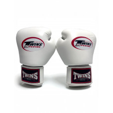 Боксерские перчатки Twins Special BGVL3 white 12 oz