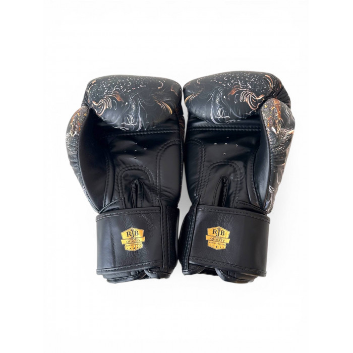 Боксёрские перчатки Raja Gold Dragon 16 oz