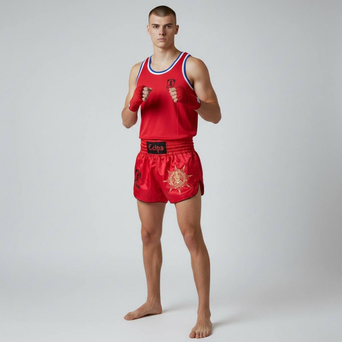 Шорты для Muay Thai Ecipa Fighter red S