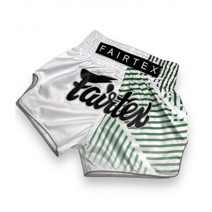 Шорты для бокса Fairtex BS1923 Racer white XL