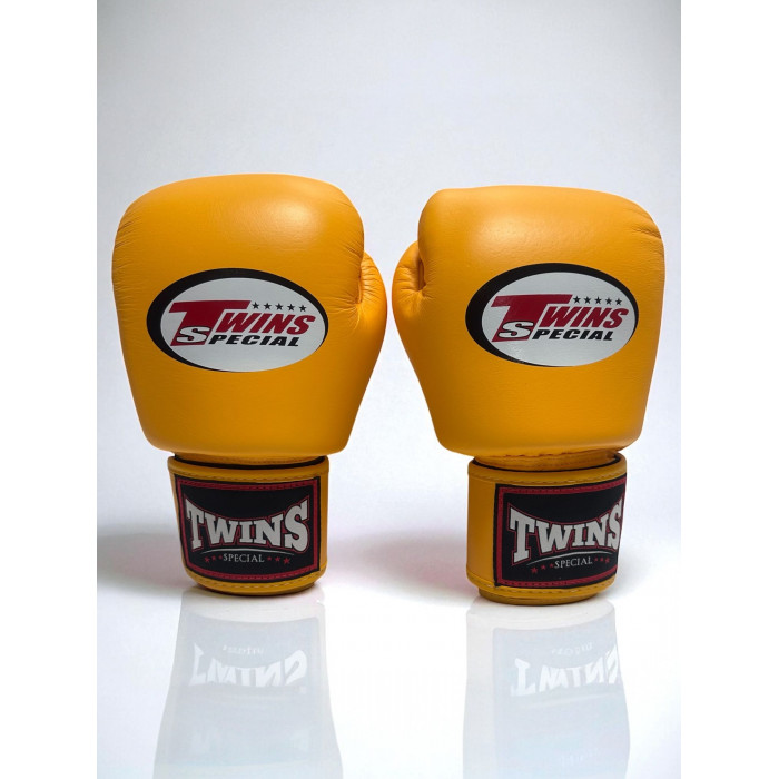 Боксерские перчатки Twins Special BGVL3 yellow 16 oz