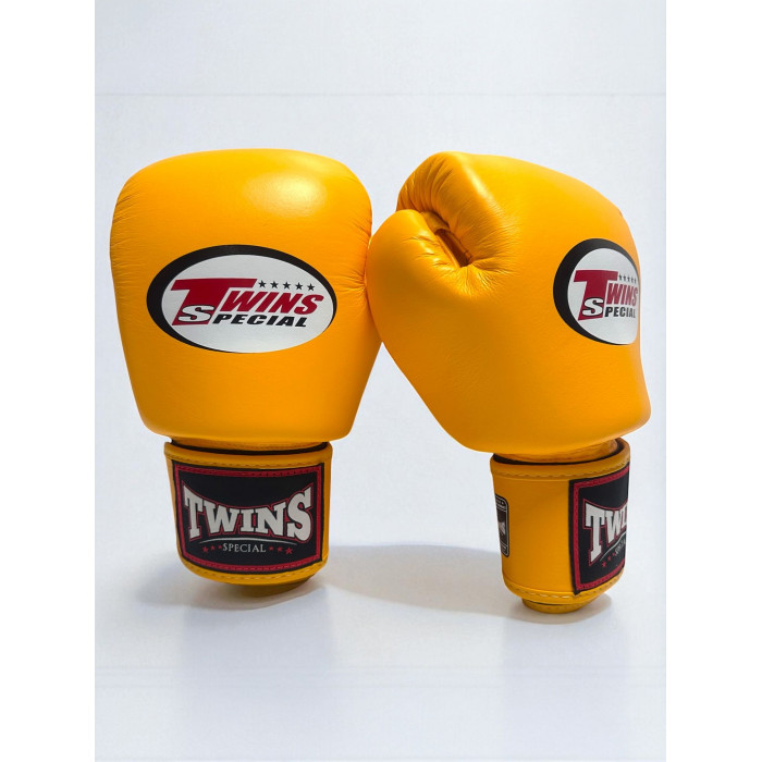 Боксерские перчатки Twins Special BGVL3 yellow 16 oz
