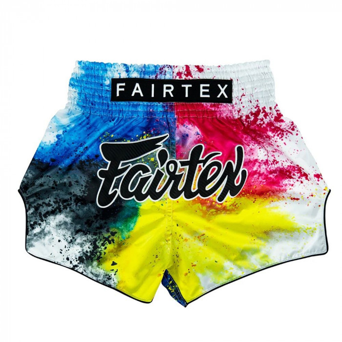 Шорты для бокса Fairtex BS1937 Acid jazz white - S
