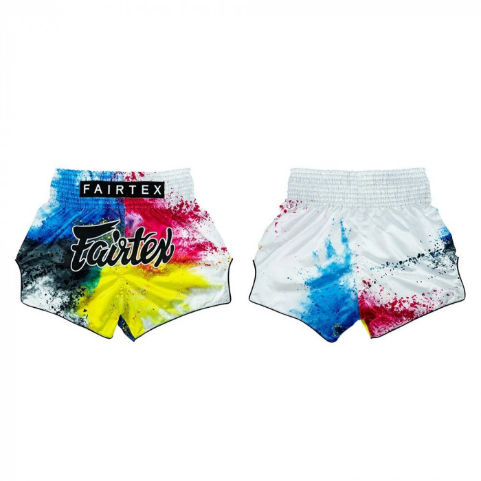 Шорты для бокса Fairtex BS1937 Acid jazz white - S