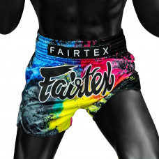 Шорты для бокса Fairtex BS1938 Acid jazz black - XL