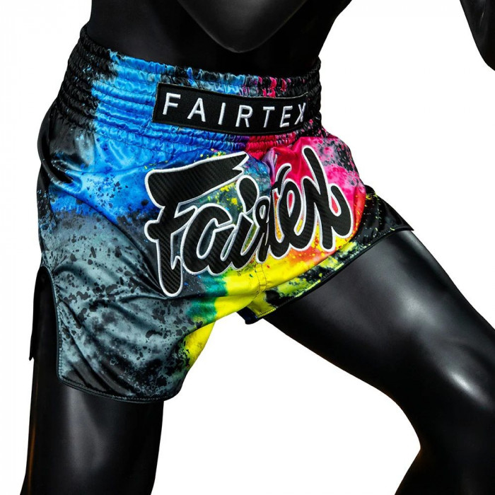 Шорты для бокса Fairtex BS1938 Acid jazz black - XL