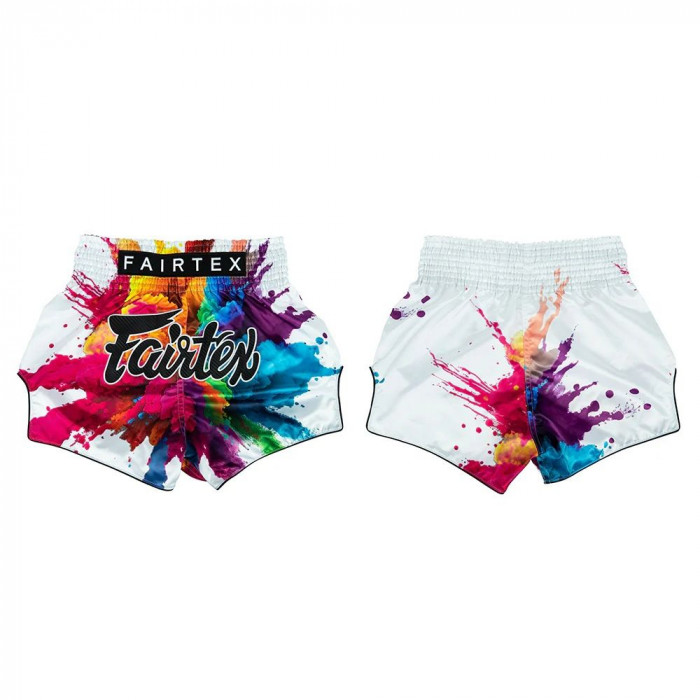Шорты для бокса Fairtex BS1939 Funcy Soul white - S