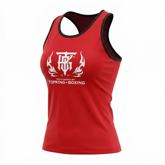 Майка для соревнований Top King Boxing red S