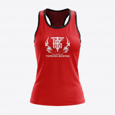 Майка для соревнований Top King Boxing red XL