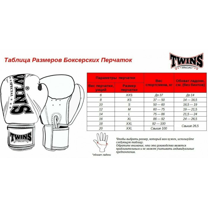 Боксерские перчатки Twins Special BGVL3 black 16 oz