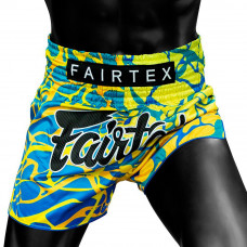 Шорты для бокса Fairtex BS1927 Green magma - L