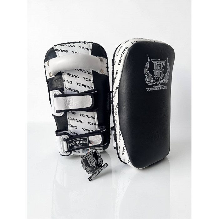 Тайские пэды Top King TKKPF black white L