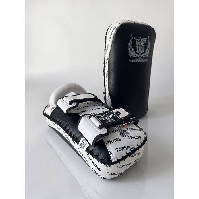Тайские пэды Top King TKKPF black white L