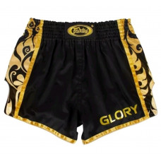 Шорты для бокса Fairtex BSG1 black gold S